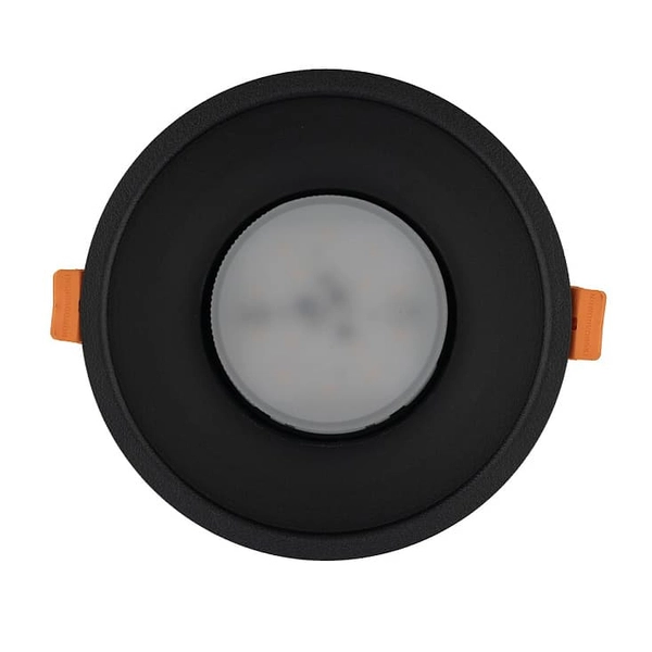 Punktowa lampa oczko Uno 10845 Nowodvorski podtynkowa do garderoby czarna