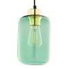 Industrialna lampa wisząca do salonu Marco 6696 TK Lighting szklana zielona