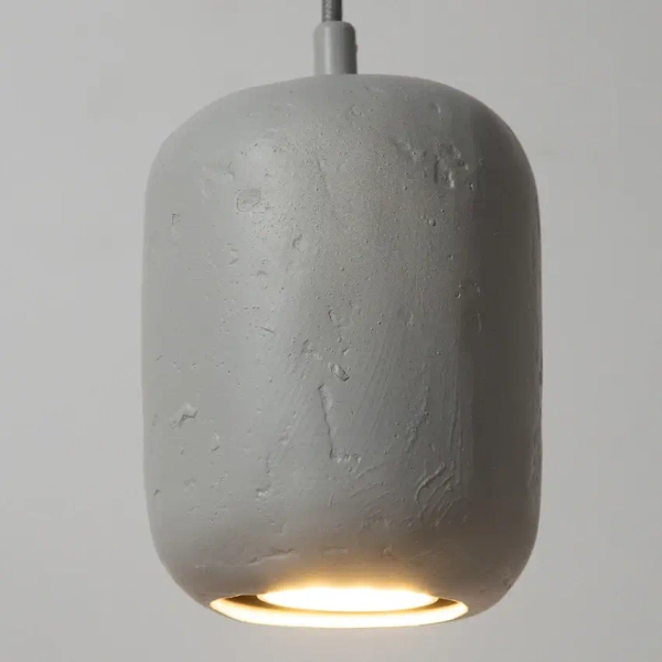 Ceramiczna lampa nad stół Olo 3 41415 do jadalni kule szary