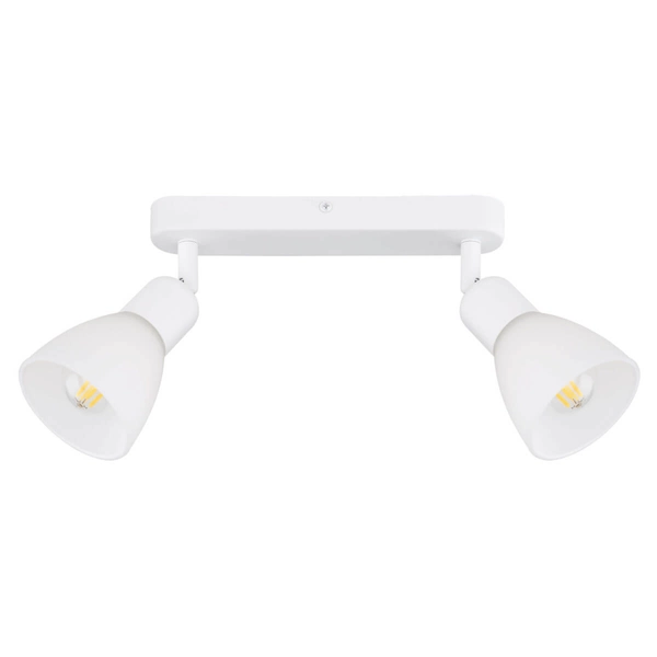 Regulowana lampa sufitowa Malta LP-877/2W WH Light Prestige metalowa biała