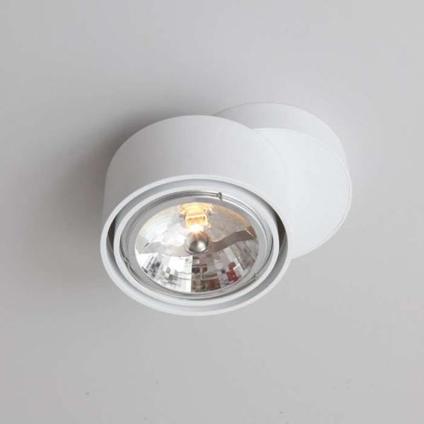 Spot LAMPA sufitowa HIMI 7024 Shilo natynkowa OPRAWA metalowa biała