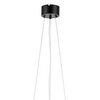 Modernistyczna LAMPA wisząca CIRCLE 108051 Markslojd loftowa OPRAWA metalowy ZWIS szklane kule czarne przydymione