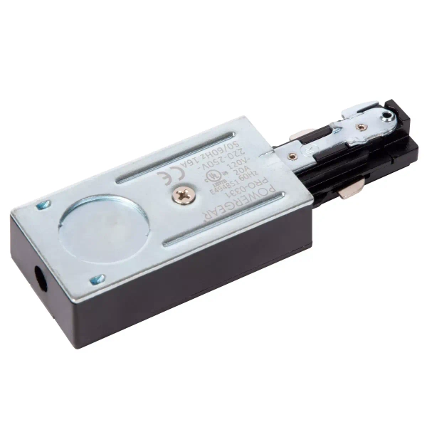 Pojedynczy zasilacz Track 09950/03/30 Lucide jednofazowy czarny