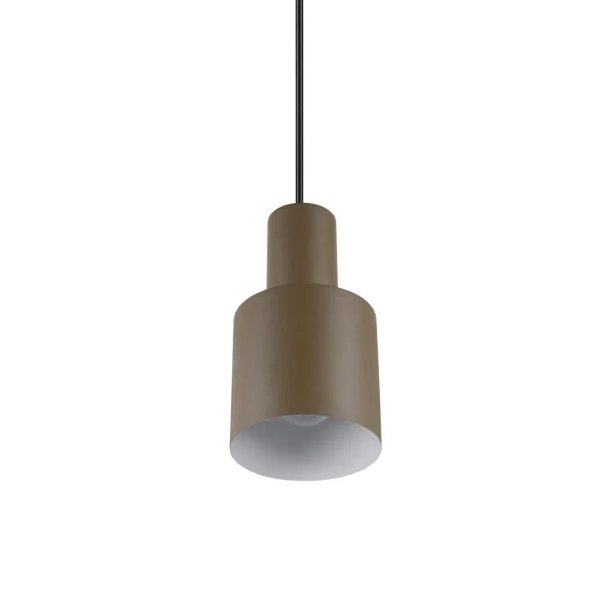 Wisząca lampa Agudo 319400141 szara tuba 1x10W E27 z regulacją
