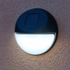 Elewacyjna lampa ścienna Wall EKO0606 LED 0,06W 6000K IP44 czarny