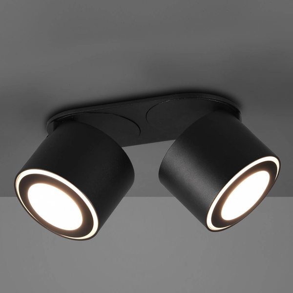 Lampa nasufitowa TAURUS 652910232 Trio LED 5W 3000K do jadalni czarna