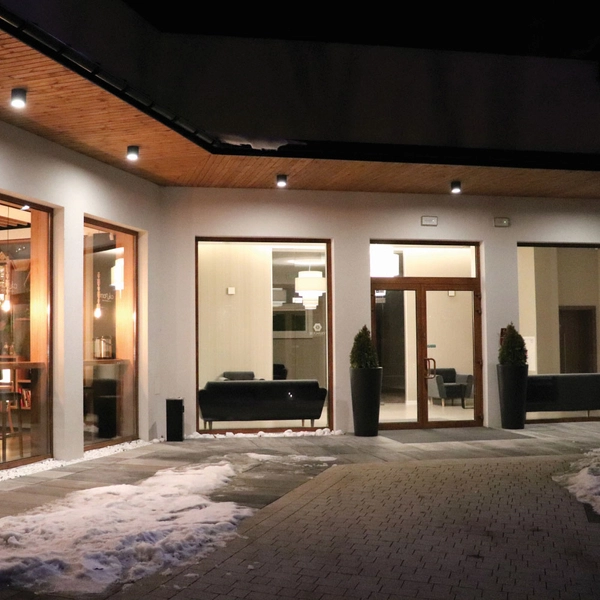 Metalowa lampa sufitowa Leja 818302203 Elkim LED 12W 4000K downlight czarny