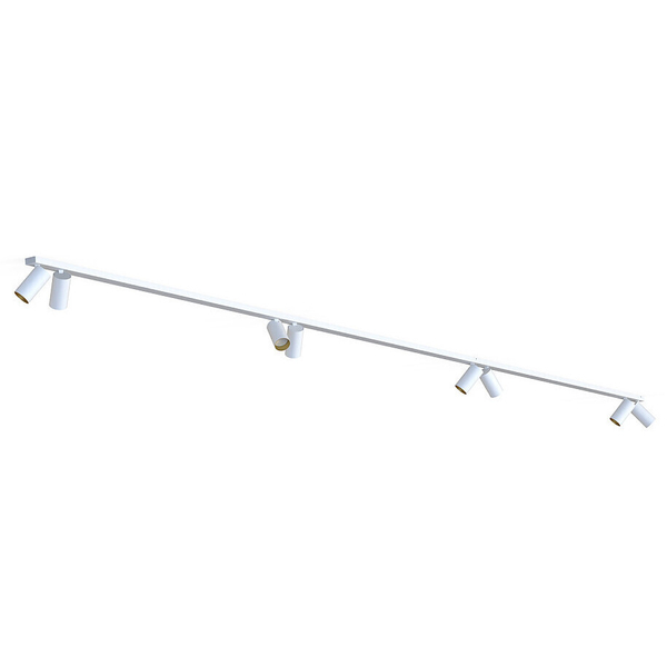 Sufitowa lampa kierunkowa Mono listwa do pokoju biała złota