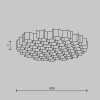 Antyodblaskowy filtr do lamp Wise HoneyComb ⌀26mm HoneyComb-D26 czarny