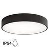 Lampa sufitowa Cleo 1307623601001 Temar IP54 na taras industrialna czarna