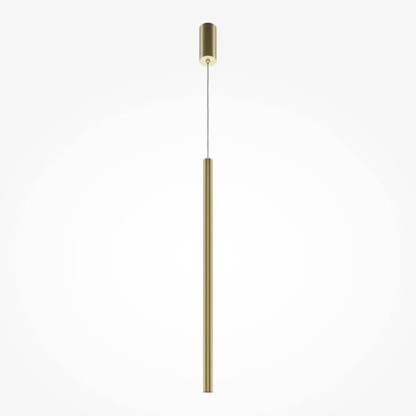 Zwisająca lampa do salonu Pro MOD160PL-L6G4K1 LED 6W 4000K tuba złoty