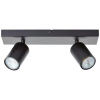 Metalowa lampa sufitowa Jello G99728/76 regulowana tuba czarna