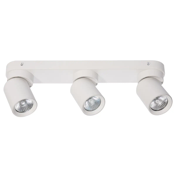Natynkowa lampa do salonu Pointa LP-6398/3WS WH na belce biały
