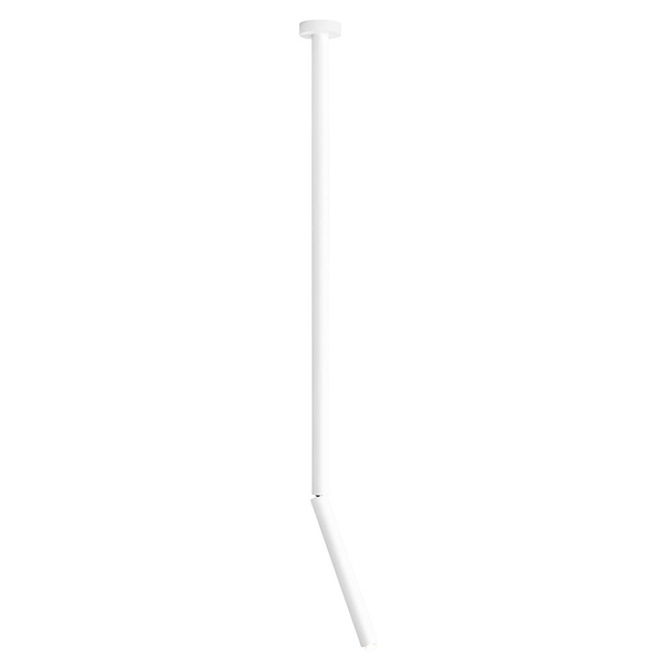 Sufitowa lampa Stick 1084PL_G_L Aldex minimalistyczna biała tuba do jadalni