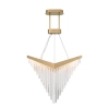 Wisząca lampa nad wyspę Vivien QN-VIVIEN-P-L-BG LED 40W 3000K złota