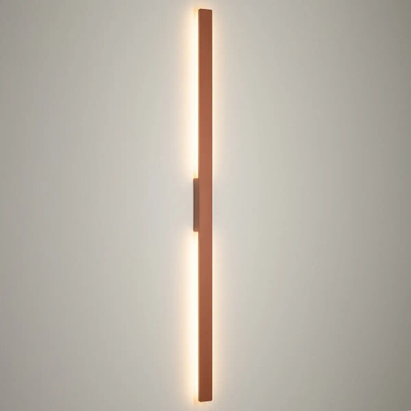 Ogrodowa lampa ścienna DEMI 11561 LED 24W 3000K IP54 terakota