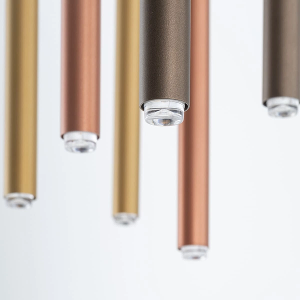 Lampa wisząca sople Laser 10705 Nowodvorski wielopunktowa kolorowa