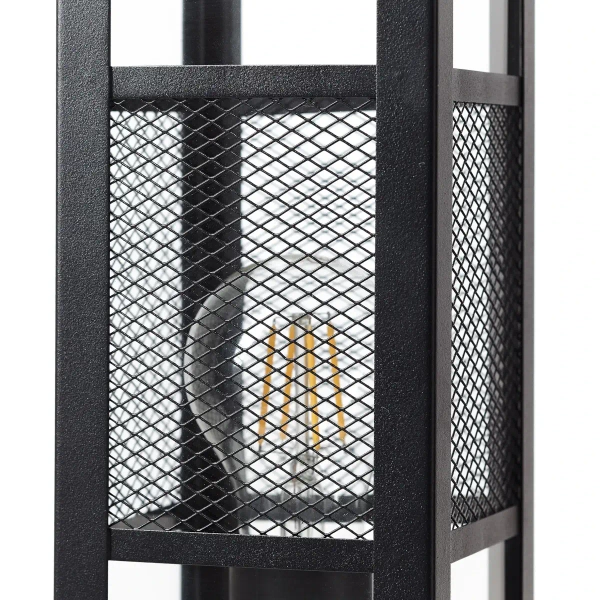 Metalowy słupek zewnętrzny Getta 96410/06 tuba IP44 czarny