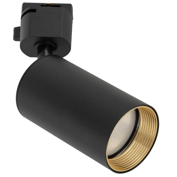 Regulowana lampa szynowa 1-fazowa Tracer Amis 10646 tubka czarny