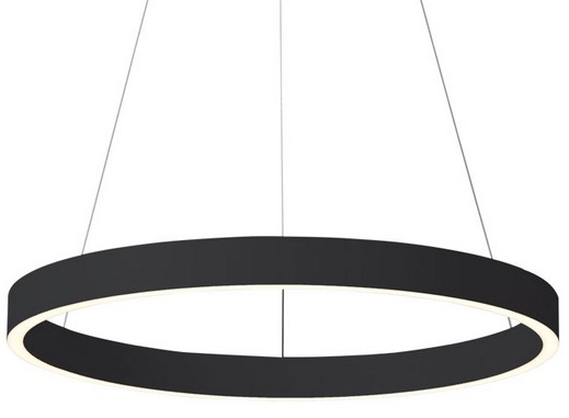 Ledowa pierścieniowa lampa Andrea AZ5102 90W 3000K czarna
