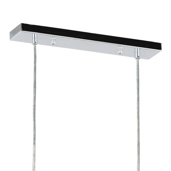 LAMPA wisząca SIGALO MD-BR4366-D4 CH Italux industrialna OPRAWA metalowy ZWIS prostokątna klatka loft chrom