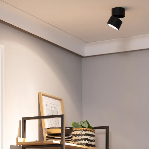 Spot metalowy Estetica ABR-LPR-15W-C-WW Abruzzo LED 15W 2700-3200K czarny