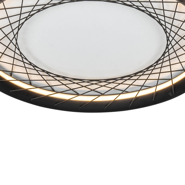 Plafon kuchenny Nest ML0523 Milagro LED 38W 4000K siatka biały czarny