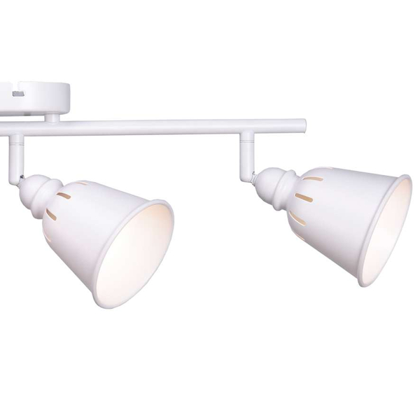 Plafon LAMPA sufitowa FIONA 3 311030 Polux regulowana OPRAWA metalowe reflektorki białe