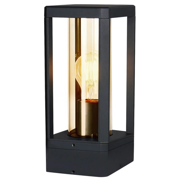 Stojąca lampa ogrodowa Cissus 51-32454 Candellux IP54 loftowa czarna