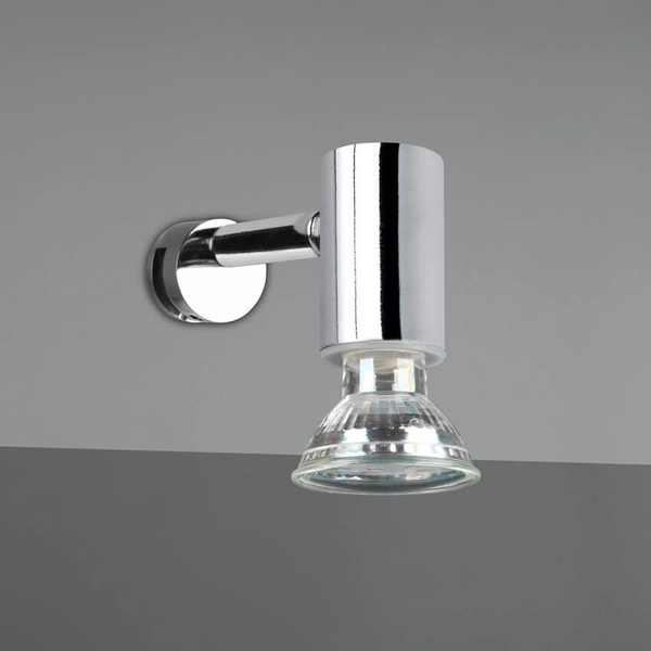 Regulowany kinkiet ścienny LORENZO 283500106 IP44 srebrny