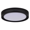 Ażurowa lampa sufitowa Ronda LP-9587/1C-40 BK LED 25W 3000-6000K czarny