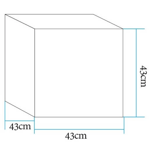 Stojąca lampa Cubic ES-C4343 Step LED 5W RGBW IP65 zmienna barwa biała