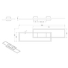 Plafoniera Albany 647710431 Trio LED 37W 2700-6500K prostokąt biała