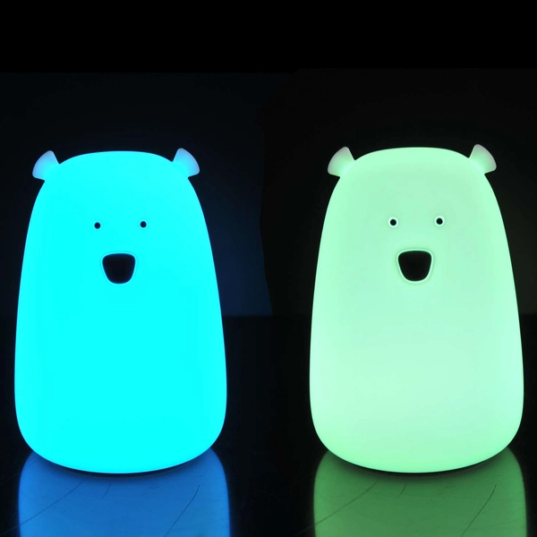 Biurkowa lampka dziecięca MIŚ TAP TAP 312952 LED 0,4W 3000K animals biała