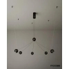 Czarna oprawa wisząca OCTO MSE1501100492 5xLED 17W 3000K pająk