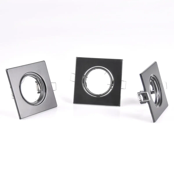 Kwadratowa oprawa sufitowa OPIN 306319 ruchoma czarny mat