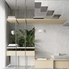 Półokrągła lampa ścienna SL.0834 ceramiczny kinkiet biały