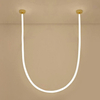 Lampa wisząca Lasso MSE1501100494 LED 65W 3000-4000K 6m wąż biała złota