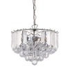 Salonowa lampa wisząca Fargo FARGO-12CH Endon glamour chrom przezroczysta