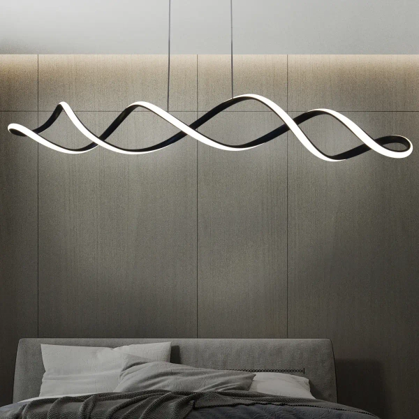 Wisząca lampa nad stół INFINITO 331069 LED 43W 4000K czarna