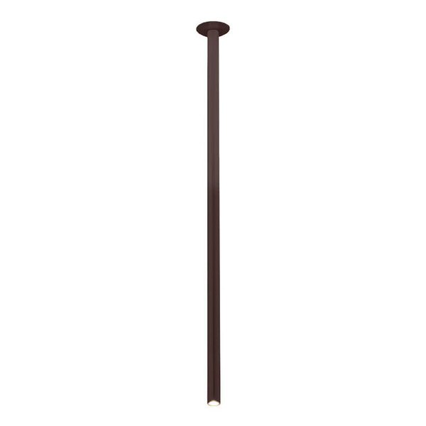 Lampa przysufitowa metalowa ALHA 9435 Dohar tuba podłużna brązowa