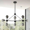 Lampa wisząca Astrifero MSE010100181 szklane kule czarne