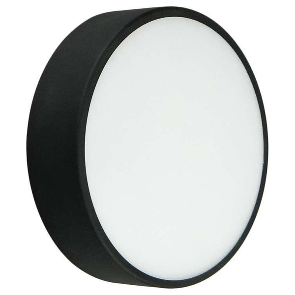 Zewnętrzna lampa 137623619815 TEAM okrągły plafon outdoor IP54 czarny