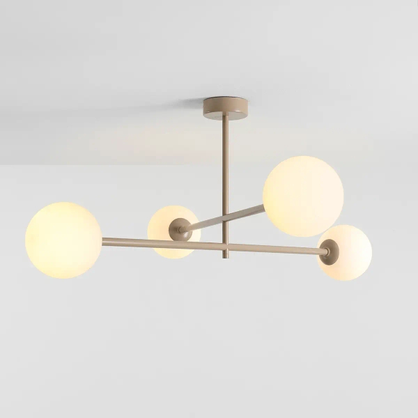 Sufitowa lampa kulista Pinne 1080PL_L17 bubbles beżowe