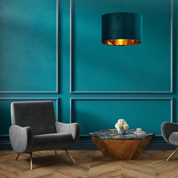 Lampa wisząca dekoracyjna Tercino 6169 TK Lighting zielona złota