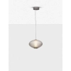 Salonowa lampa wisząca CORVELA LE45177 LED 12W 3000K nad stół szara brązowa