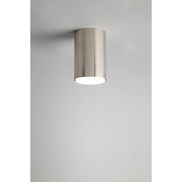Lampa nasufitowa do sypialni Tubo 40847 Sigma tubka srebrna