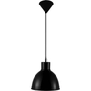 Kopułowa lampa wisząca POP 45833003 nad stół czarny