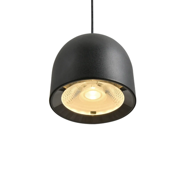 Industrialna lampa wisząca Saila PL0115-BK Yaskr LED 8W 3000K czarna