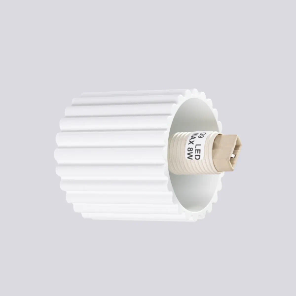 Lampa ścienna do łazienki HALO SL.1707 kula IP44 szklana biała